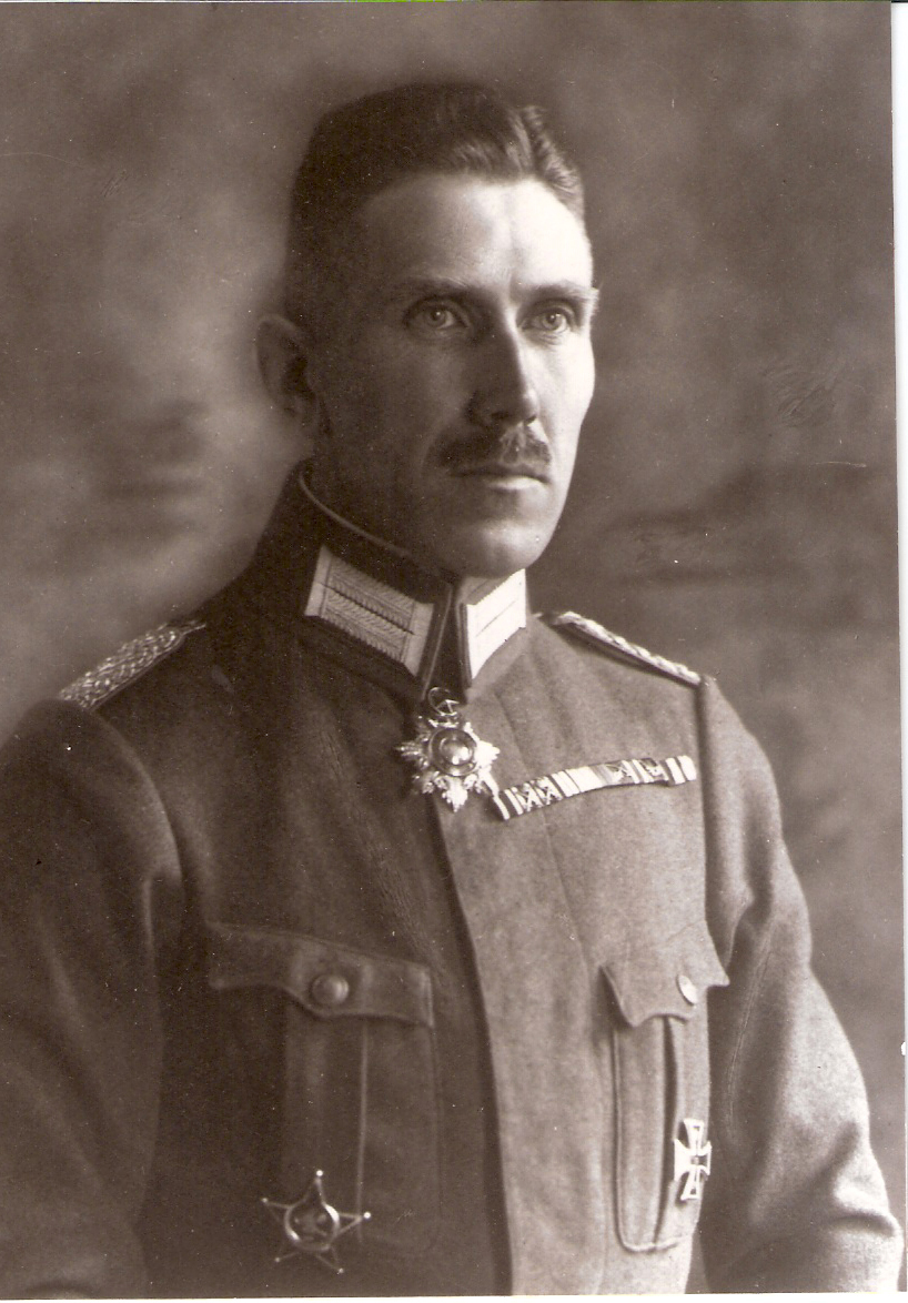 Franz von Papen in formal military uniform with Pickelhaube